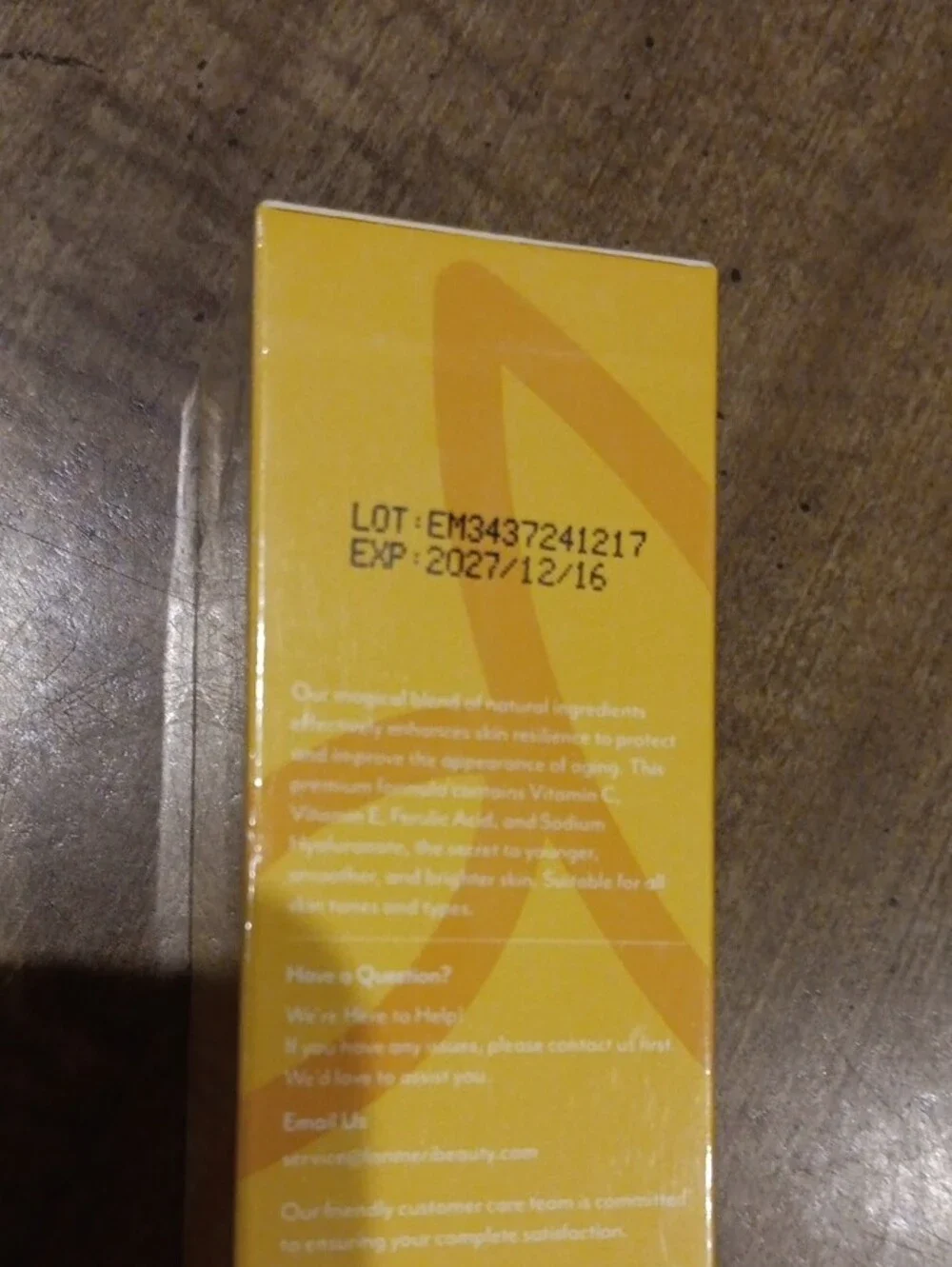 Pure Radiance Vitamin C + Ferulic Serum — Yellow